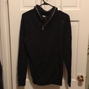 Men’s Italian Zipper Sweater
